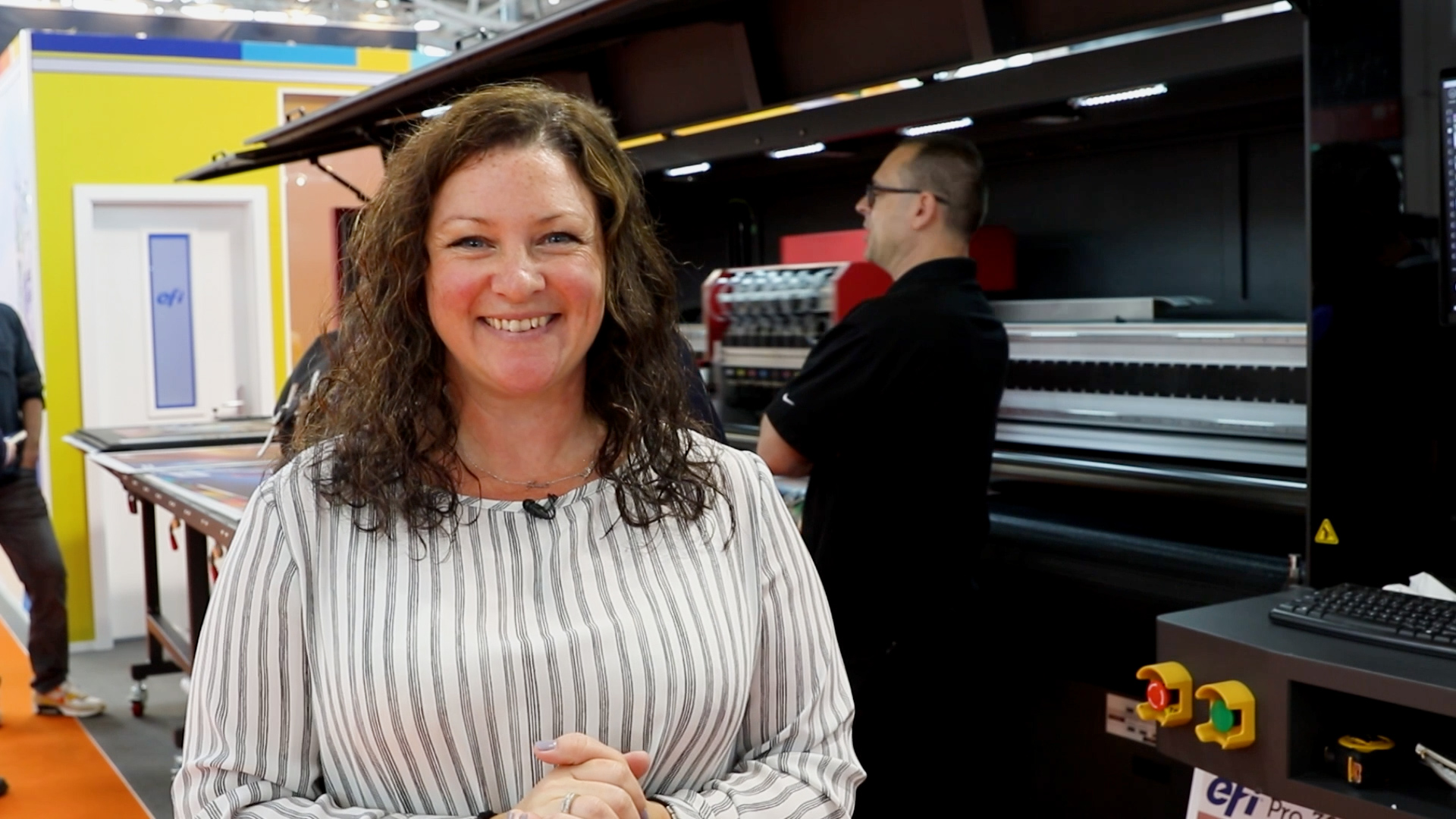 EFI's Tiffany Bisson on the EFI Pro 30h Wide Format LED Printer